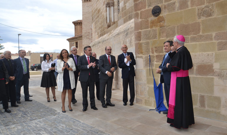 Entrega placa Europa Nostra Catedral Tarazona 2015